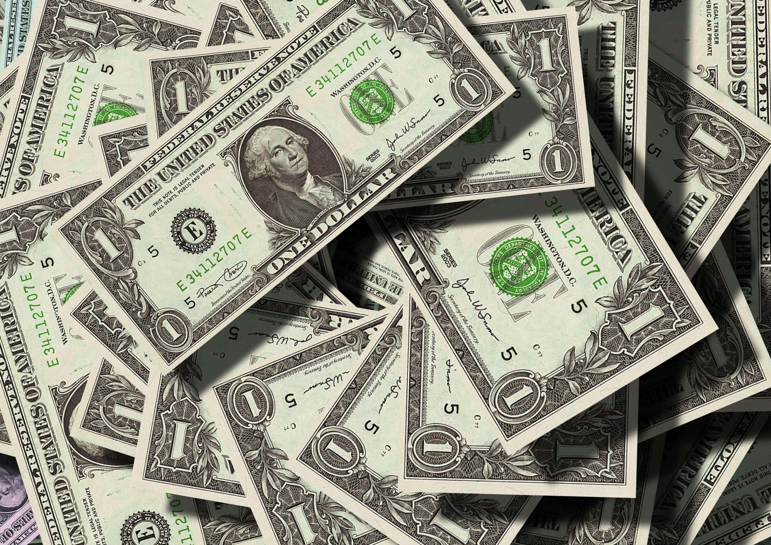 1 US bank note