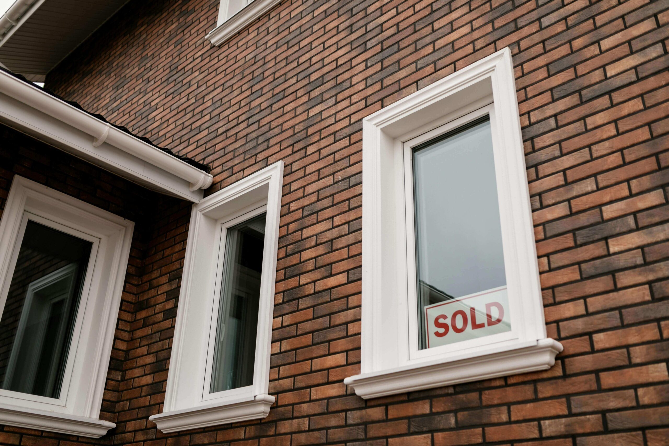sign in a window